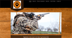 Desktop Screenshot of blackdogcharity.com
